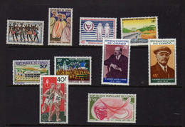 Congo  - Lenine - Sports - Folklore - Neufs** - MNH - Neufs