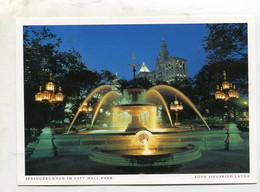 AK 080466 USA - New York City - Springbrunnen Im City Hall Park - Parken & Tuinen