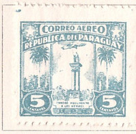 PIA - PARAGUAY -1931 : Francobollo Di Posta Aerea - Monumento Ai Morti In Guerra - (Yv  P.A. 46) - Paraguay