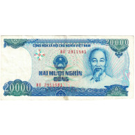 Billet, Viet Nam, 20,000 D<ox>ng, 1991, KM:110a, B+ - Viêt-Nam