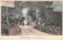 CPA - 78 - MAISONS LAFFITE - Pont Du Saut De Loup - Colorisée - Mantes La Jolie