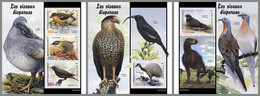 DJIBOUTI 2022 MNH Extinct Birds Ausgestorbene Vögel Oiseaux Disparues M/S+2S/S - OFFICIAL ISSUE - DHQ2239 - Prehistorisch