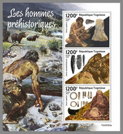 TOGO 2022 MNH Prehistoric Humans Präh. Menschen Hommes Prehistoriques M/S - OFFICIAL ISSUE - DHQ2239 - Prehistorisch