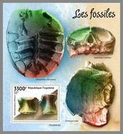 TOGO 2022 MNH Fossils Fossilien Fossiles S/S II - OFFICIAL ISSUE - DHQ2239 - Fossielen