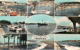 - 64 - BOUCAU (P.-A.) - SOUVENIR DE BOUCAU - Multivues - Scan Verso - - Boucau