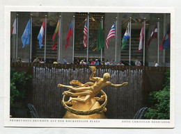 AK 080483 USA - New York City - Prometheus-Brunnen Auf Der Rockefeller Plaza - Piazze