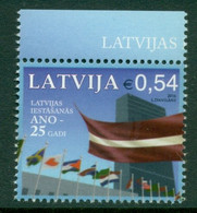 LATVIA 2016 Mi 991** 25th Anniversary Of Memebership In The European Union [DP1662] - Timbres