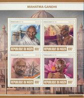 Niger 5077-5080 Sheetlet (complete. Issue.) Unmounted Mint / Never Hinged 2017 Mahatma Gandhi - Niger (1960-...)