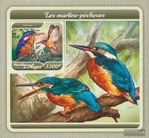 Niger Miniature Sheet 782 (complete. Issue.) Unmounted Mint / Never Hinged 2017 Kingfisher - Niger (1960-...)