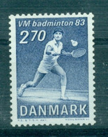 DENMARK 1983 Mi 770** Badminton World Championships [L 1822] - Bádminton