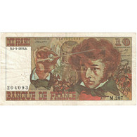 France, 10 Francs, Berlioz, 1976, M.287 204093, TTB, Fayette:63.18, KM:150c - 10 F 1972-1978 ''Berlioz''