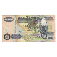 Billet, Zambie, 100 Kwacha, 2006, KM:38f, TB - Zambie