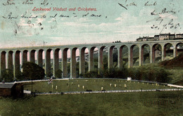 Cricket, Yorkshire - Lockwood Viaduct And Cricketers - Críquet