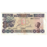 Billet, Guinée, 100 Francs, 1960, 1960-03-01, KM:13a, SUP - Guinée