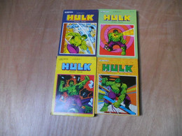 Hulk Pocket Marvel Aredit  Color Recueil Lot De 4 Bd Lot Complet - Loten Van Stripverhalen