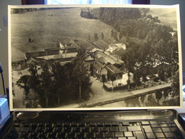 CARTE FORMAT 45CM X 27.4CM SERVICE AERIEN LAPIE NOIR ET BLANC FLOGNY LA LAITERIE FROMAGERIE - Flogny La Chapelle