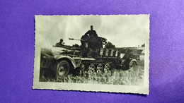 WWII PHOTO Wehrmacht Soldaten Panzer 2 WK Foto - 1939-45