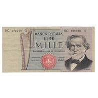 Billet, Italie, 1000 Lire, 1969, 1969-02-26, KM:101a, TB+ - 1000 Lire