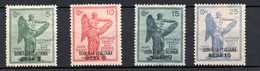 Somalia (Italy)  1922 Set Overprinted Stamps (Michel 30/33) MLH - Somalië