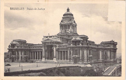 CPA Belgique - Bruxelles - Palais De Justice - Animée - Voiture - Edit H P - Architecture Néo Classique - Monumenti, Edifici