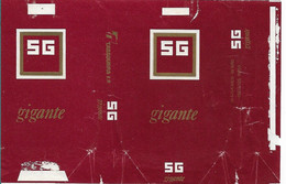 Portugal  , SG GIGANTE  Empty Tobacco Paper Pack - Contenitori Di Tabacco (vuoti)