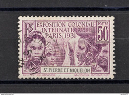 FRANCE - SAINT PIERRE ET MIQUELON - Exposition Coloniale 1931 N°133 Oblitéré TTB ! - Usados