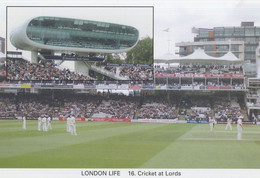 England Vs West Indies 2007 Lords Cricket London Postcard - Críquet