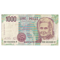 Billet, Italie, 1000 Lire, D.1990, 1990-10-03, KM:114a, TB+ - 1000 Lire
