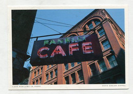 AK 080530 USA - New York City - Café-Reklame In Soho - Cafés, Hôtels & Restaurants