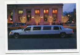 AK 080535 USA - New York City - Stretch-Limousine Vor Dem Plaza Hotel An Der Fifth Avenue - Bares, Hoteles Y Restaurantes