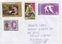 HUNGARY Cover Letter 281,box M - Covers & Documents