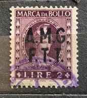 TRIESTE A - AMG FTT  - MARCA DA BOLLO  TASSA FISSA L.2 - Steuermarken