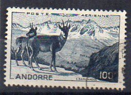 Andorre Français Avion N° 1 Oblitéré - Cote 72€ - Airmail