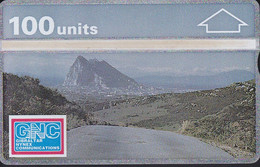 Nº 2a TARJETA DE GIBRALTAR DE EL HIGUERON DE 100 UNITS (101K)  (NUEVA-MINT) - Gibraltar