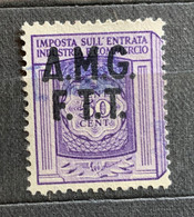 TRIESTE A - AMG FTT  -  50 C. - Revenue Stamps