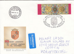 HUNGARY Cover Letter 286,box M - Lettres & Documents