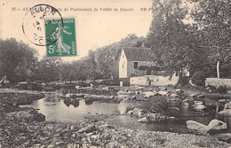 CPA France - Avallon - Route De Pontaubert - La Vallée Du Cousin - N D Photo - Oblitérée 3 Avril 1913 Troyes - Avallon