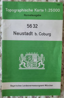 Germany TK25 Topo Map, 1998, 5632 Neustadt B. Coburg - Cartes Topographiques