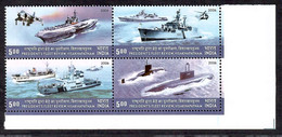 India 2006 President's Fleet Review 4V Block Of 4 MNH - Unused Stamps