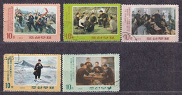 KOREA NORTH. 1969/Kim Il Sung.. 5v/used. - Korea (Noord)
