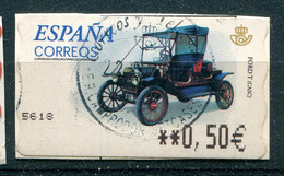 Espagne 2001 - Timbre De Distributeur YT 53 (1/3) Sur Fragment - Dienstmarken