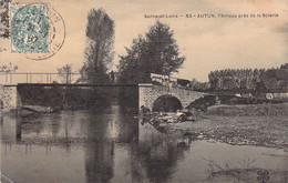 CPA France - Saône Et Loire - Autun - L Arroux Près De La Scierie - Oblitérée 31 Juillet 1907 - Animée - Lessive - Pont - Autun