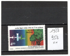INDE 1988 YT N° 952 Neuf** MNH - Unused Stamps
