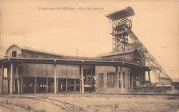 CPA France - Saône Et Loire - Montceau Les Mines - Puits La Centrale - Usines - Edition Carroués - Oblitération Ambulant - Montceau Les Mines