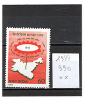 INDE 1988 YT N° 990 Neuf** MNH - Unused Stamps