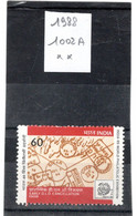 INDE 1988 YT N° 1002A Neuf** MNH - Unused Stamps