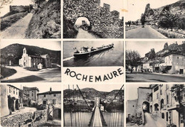ARDECHE  07  ROCHEMAURE - VUES MULTIPLES - Rochemaure