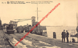 Mine-sweeper And End Of The Mole - 1914-1918 - Zeebrugge - Zeebrugge