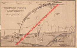 Zeebrugge Harbour - Plan Showing Enemy Defence - Zeebrugge - Zeebrugge