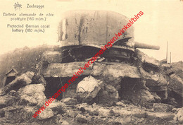 Protected German Coast Battery - Zeebrugge - Zeebrugge